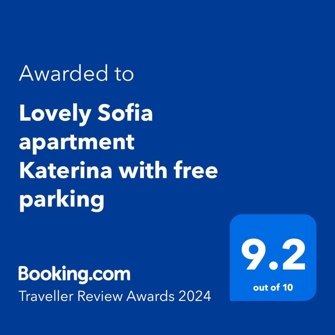 Lovely Sofia Apartment Katerina With Free Parking Esterno foto